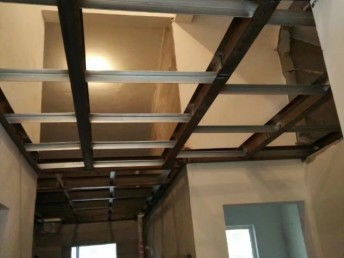 圖 北京大興區房屋改建倉庫安裝鋼結構貨架隔層專業施工隊伍 北京工裝裝修