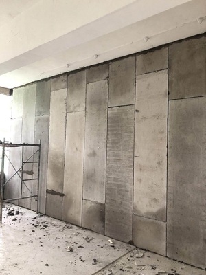 鼠場工業園區墻板工程施工完畢(圖)